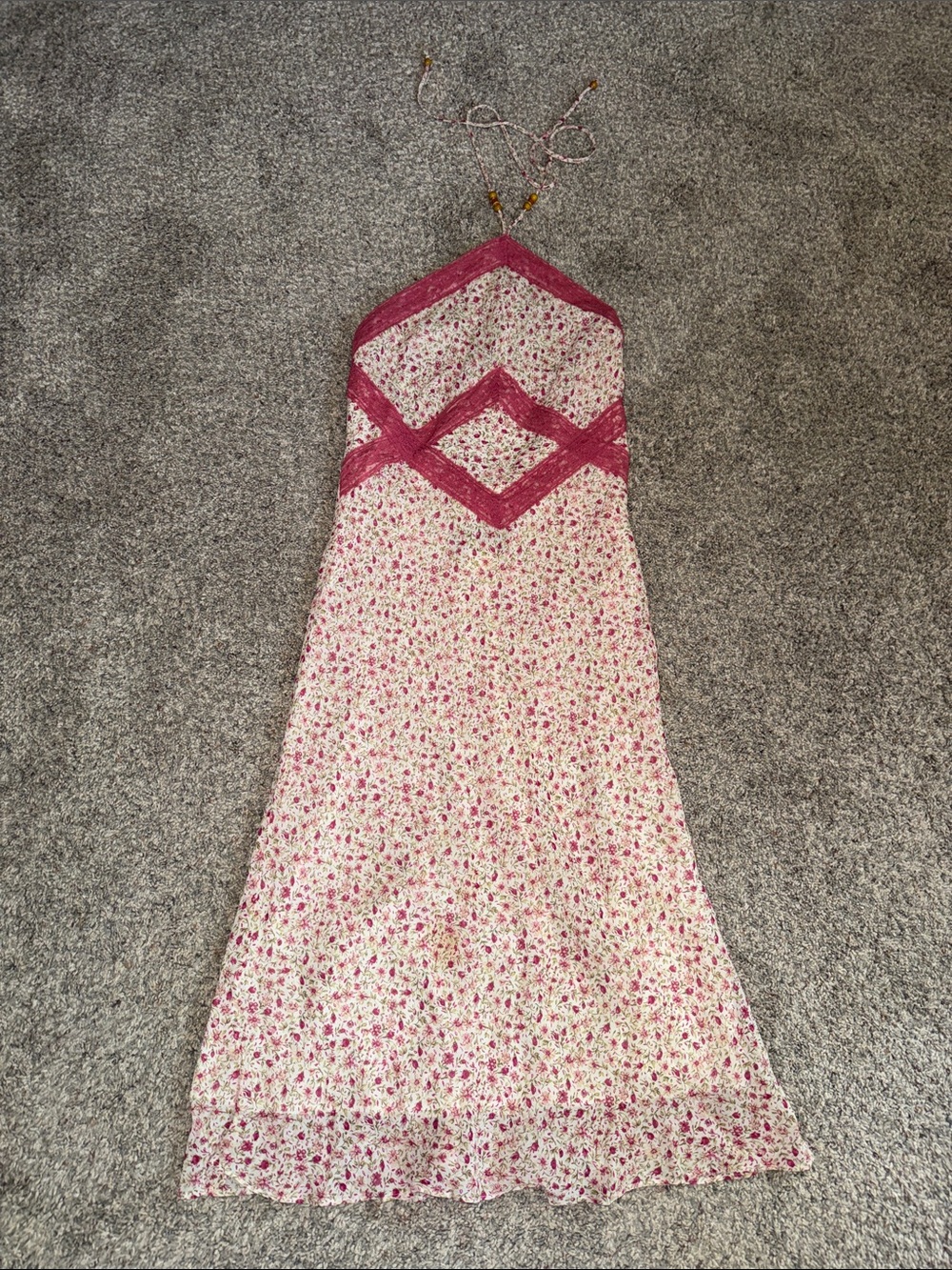 Vintage A.B.S by Allen Schwartz Halter Dress